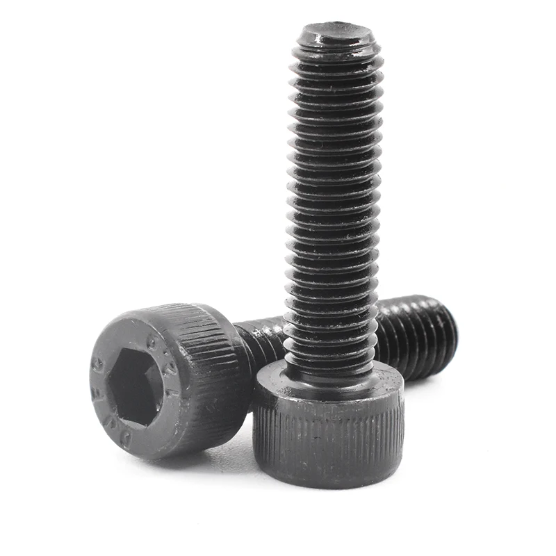 Screws Head Cap ຂອງ Oxide Hex ສີດໍາເປັນທາງເລືອກທີ່ດີທີ່ສຸດສໍາລັບການຍຶດຫມັ້ນອຸດສາຫະກໍາທີ່ມີຄວາມເຂັ້ມແຂງສູງ.