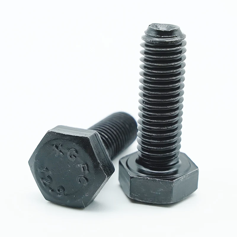 Bolts ຫົວສີດໍາ oxide hex