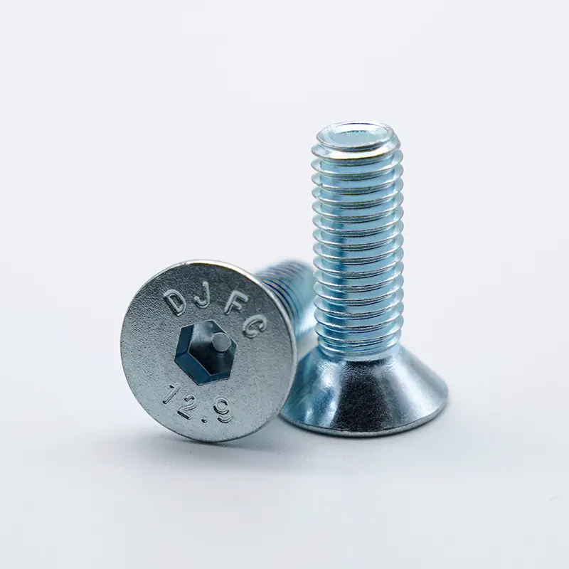 ລະດັບ 12.9 Socks Hex Socket Cap Screwersunk Screwsunk Cap