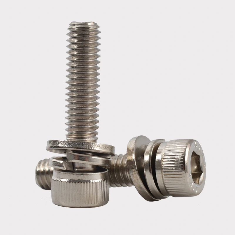 Nickel-plated hex Socket cap screws