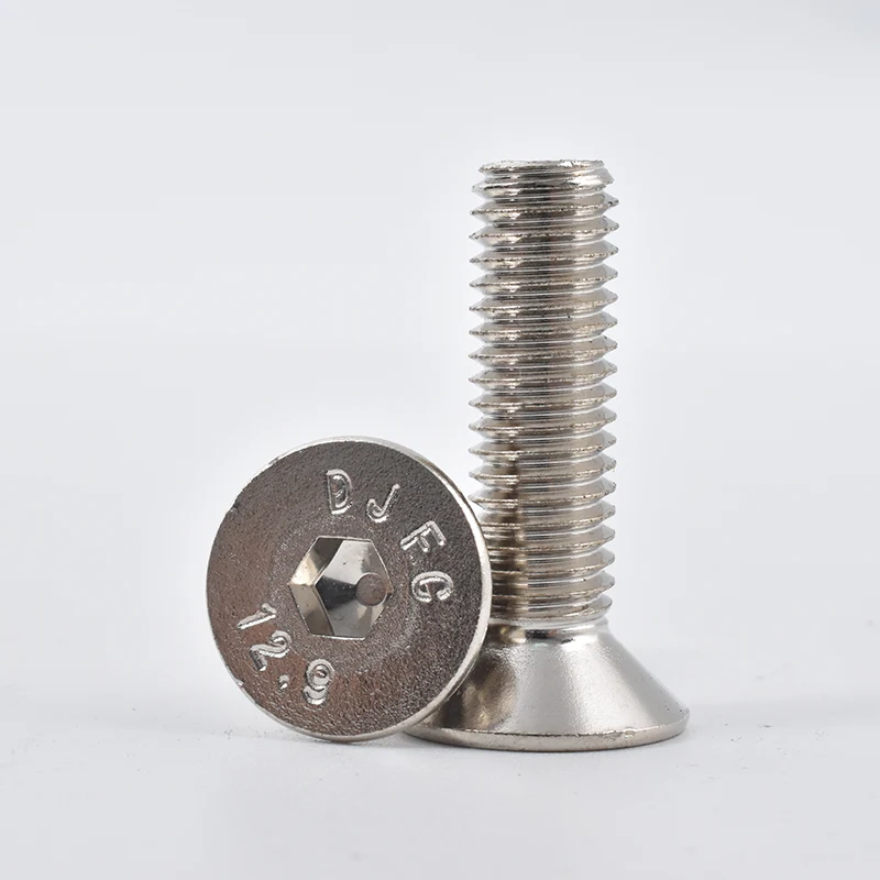 screws socked nickel-plated coots socket teck